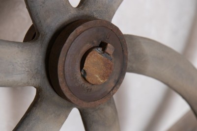 Large Victorian Cast Iron Wheels